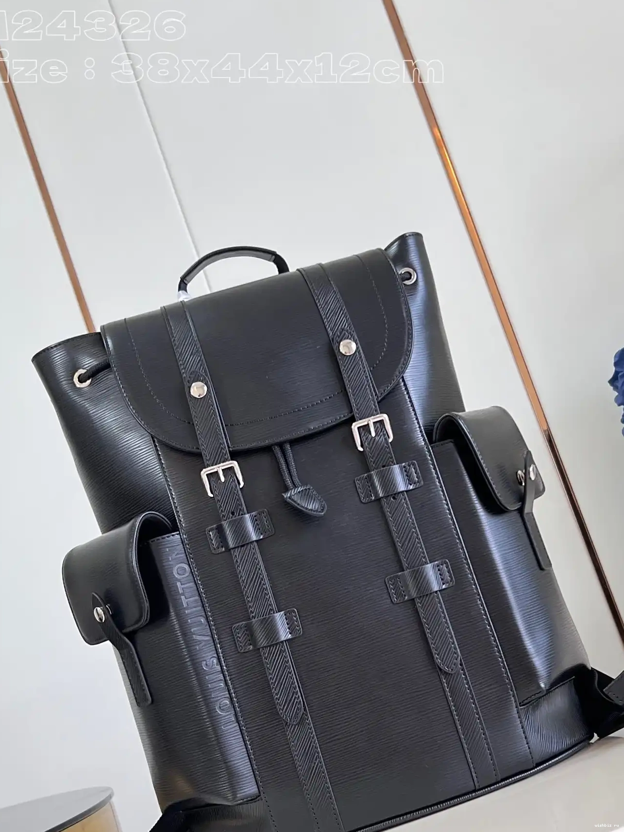 WIS Backpack MM-38*44*12.5CM Louis Christopher Vuitton 0323